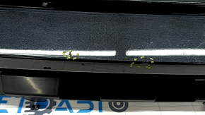 Alfa Romeo Stelvio 20-22 rear bumper, bare, black, with scratches, for parking sensors