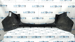 Alfa Romeo Stelvio 20-22 rear bumper, bare, black, with scratches, for parking sensors