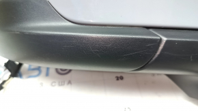 Right side mirror assembly for Volkswagen ID.4 21-22, 12+2 pins, turn signal, backlight, heated, BSM, gray LA7C, scratches