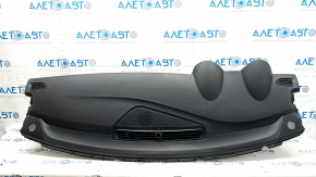 Alfa Romeo Stelvio 20-21 black and red dashboard with AIRBAG, scratches, needs cleaning