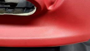 Alfa Romeo Stelvio 20-21 black and red dashboard with AIRBAG, scratches, needs cleaning