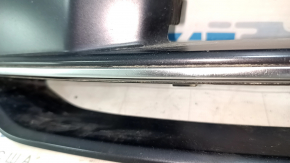 Left front bumper grille for Audi Q5 80A 18-20 with chrome, sand