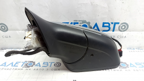 Left side mirror assembly for Volkswagen ID.4 21-22, 12+2 pins, turn signal, backlight, heated, BSM, gray LA7C, scratches