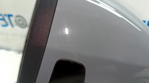 Left side mirror assembly for Volkswagen ID.4 21-22, 12+2 pins, turn signal, backlight, heated, BSM, gray LA7C, scratches