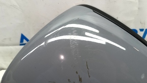 Left side mirror assembly for Volkswagen ID.4 21-22, 12+2 pins, turn signal, backlight, heated, BSM, gray LA7C, scratches