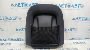 Audi Q5 80A 18-24 black rear passenger seat backrest trim with mesh, broken latch, scratches