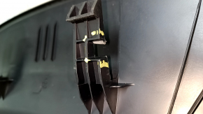 Audi Q5 80A 18-24 black rear passenger seat backrest trim with mesh, broken latch, scratches