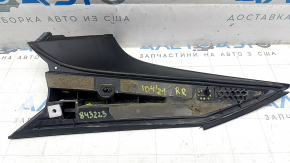 Right tailgate spoiler for Volkswagen ID.4 21-22, gloss black, scratches, broken mount