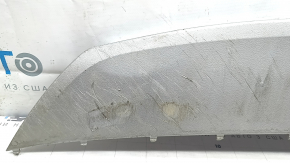 Front bumper center lip Volkswagen ID.4 21-22 gray, texture, scratches, dent