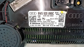 Audi Q5 80A 18-20 instrument cluster, large display, 136k, scratches
