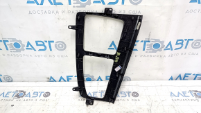 Audi Q5 80A 18-20 center console trim, black structure
