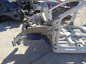 Honda CRV 17-22 front left quarter panel on the body, white