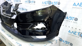 Bare front bumper Nissan Rogue Sport 20-22 black, bumper, scratches