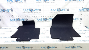 Set of floor mats for Nissan Rogue Sport 17-22, cloth, black, for cleaning