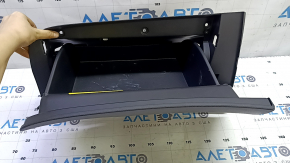 Nissan Rogue Sport 2020-22 black glove compartment, 2 parts, scratches