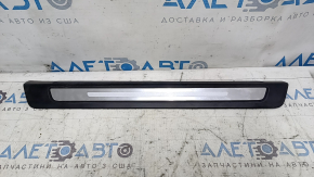 Audi Q5 80A 18-24 black and chrome outer door sill trim, scratches