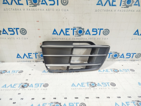 Front bumper grille left Audi Q5 80A 18-20 without radar with chrome, S-Line