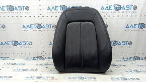 Driver's seat upholstery, upper part, Audi Q5 80A 18-20 leather, black, heated, microcrack, light scratch