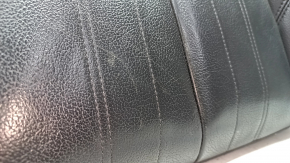 Driver's seat upholstery, upper part, Audi Q5 80A 18-20 leather, black, heated, microcrack, light scratch