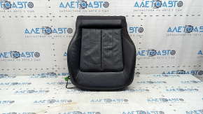 Audi Q5 80A 18-20 leather passenger seat trim, lower part, black, heated, dented, needs cleaning