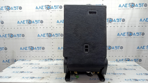 Rear seats, 2nd row, right, Audi Q5 80A 18-20, black leather, Standard, dented, without headrest, heated, scratch on plastic