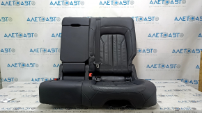 Rear seats, 2nd row, left, Audi Q5 80A 18-20, black leather, Standard, with armrest, with belt, heated, scratches