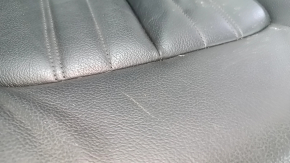 Rear seats, 2nd row, left, Audi Q5 80A 18-20, black leather, Standard, with armrest, with belt, heated, scratches
