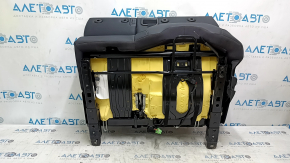 Rear seats, 2nd row, left, Audi Q5 80A 18-20, black leather, Standard, with armrest, with belt, heated, scratches