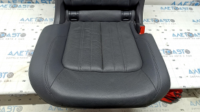 Rear seats, 2nd row, right, Audi Q5 80A 18-20, black leather, Standard, dented, without headrest, heated, scratch on plastic