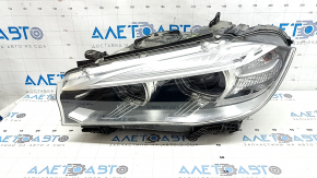 BMW X5 F15 14-18 xenon adaptive left front headlight assembly, with mountings, sand