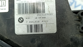 BMW X5 F15 14-18 right front headlight assembly, xenon adaptive, with mountings, scratches