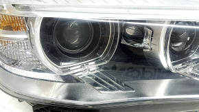 BMW X5 F15 14-18 right front headlight assembly, xenon adaptive, with mountings, scratches