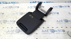 Audi Q5 80A 18-20 center console armrest, black leather, black stitching, retractable, with overlay and bracket