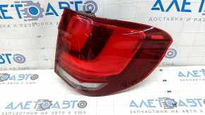 BMW X5 F15 14-18 LED right outer fender light, scratches, cracks