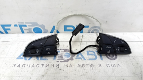 Audi Q5 80A 18-20 steering wheel control buttons for heated steering wheel, broken mounts