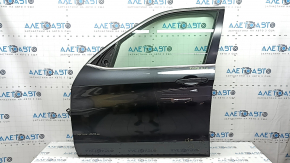 Front left door assembly BMW X5 F15 14-18 keyless, graphite A90, bumpers