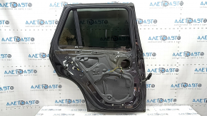Rear left door assembly for BMW X5 F15 14-18, tinted, keyless, graphite A90, dented