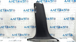 BMW X5 F15 14-18 black lower left center pillar trim under the air duct, scratches