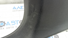 BMW X5 F15 14-18 black lower left center pillar trim under the air duct, scratches