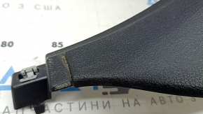 BMW X5 F15 14-18 black lower right center pillar trim under the air duct, scratches, foam has peeled off