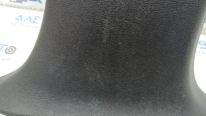 BMW X5 F15 14-18 black lower right center pillar trim under the air duct, scratches, foam has peeled off