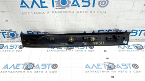 Front left door sill trim for BMW X5 F15 2014-2018, black with chrome insert, type 2, scratches, corrosion, dent
