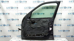 Front right door assembly BMW X5 F15 14-18 keyless, graphite A90, butt