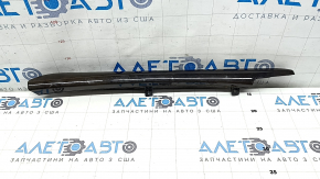Right side trim panel for the center console of a BMW X5 F15 14-18, poplar wood, scratches