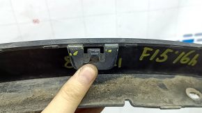 BMW X5 F15 14-18 Pure Experience front left fender arch trim, structure, scratches, broken mount
