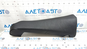 Rear seat side panel, 2nd row, left, BMW X5 F15 14-18, black Dakota leather, dented