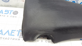 Rear seat side panel, 2nd row, right, BMW X5 F15 14-18, black Dakota leather, dented