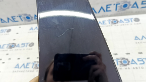 Left trunk lid spoiler for BMW X5 F15 2014-2018, gloss black, scratches