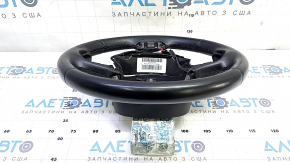 Jeep Cherokee KL 14-21 black leather steering wheel, heated, with lower pad, scratches