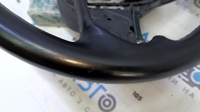 Jeep Cherokee KL 14-21 black leather steering wheel, heated, with lower pad, scratches